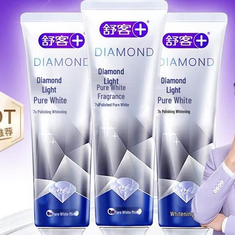 Shuke Diamond Whitening Toothpaste 4-Pack