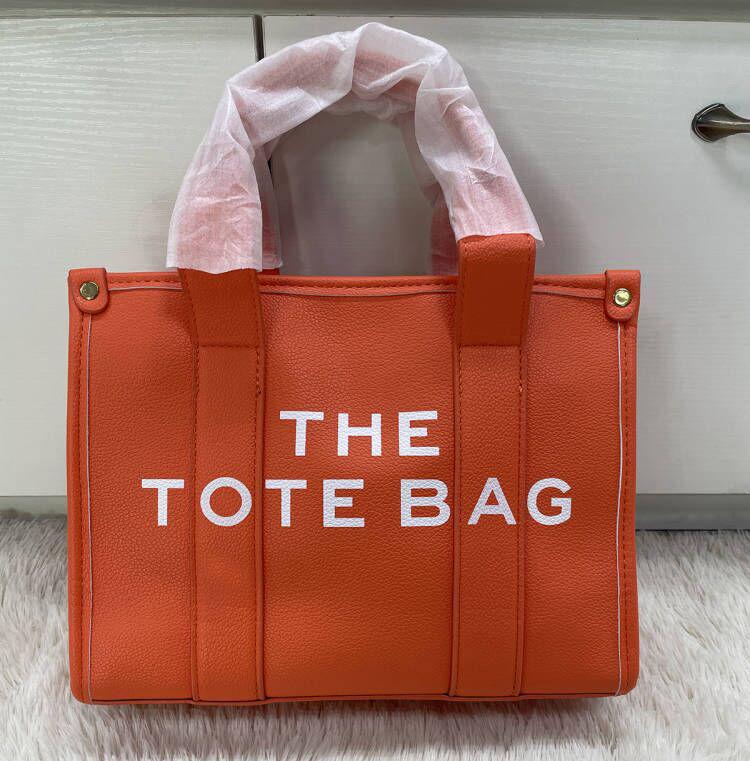 Trendige Neuheit Damen PU-Tragetasche mit personalisierbarem Logo – Vielseitige & Modische Umhängetasche orange