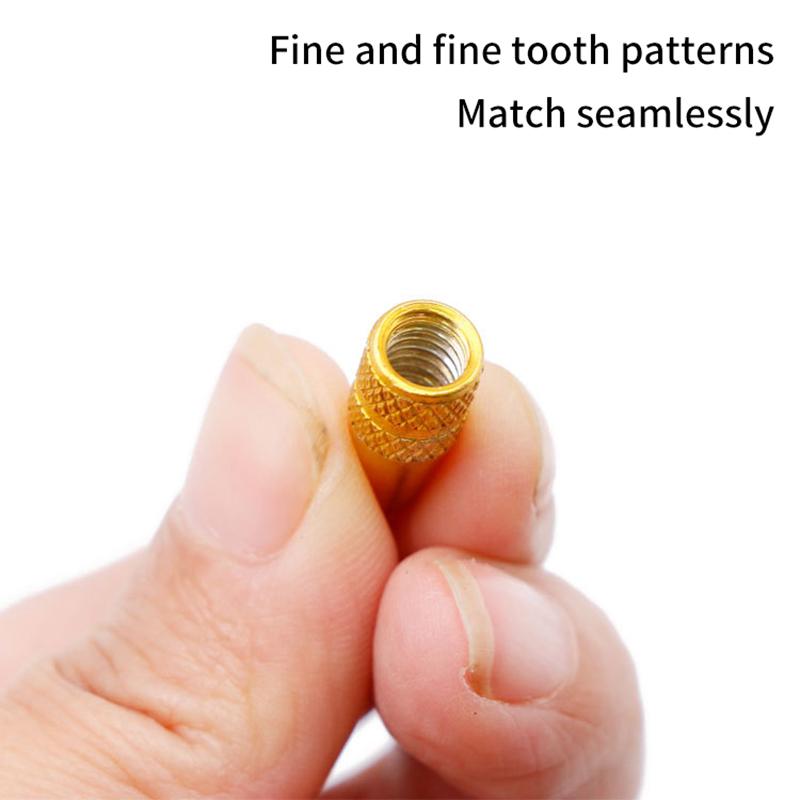 10 Peças Liga de Alumínio Tampa da Válvula Presta de Pneu Bicicleta de Estrada Protetor Coberto Bicicleta de Estrada Pneu à Prova de Pó Válvula Presta de Bicicleta