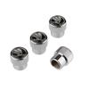 For Skoda Octavia A7 Superb 2 Fabia Rapid Yeti Kodiaq Kamiq 4pcs Valve Stem Dust Caps Exterior Automobiles Wheels Decoration  FD9