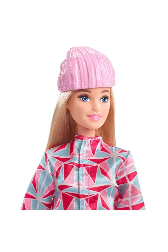 Barbie Snowboarder Blonde Doll Mattel HCN32