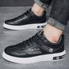 Spring New Men's Shoes Little White Shoes Men's Sports and Leisure Shoes Versatile Low-top Lace-up Board Shoes Men's Trendy Shoes