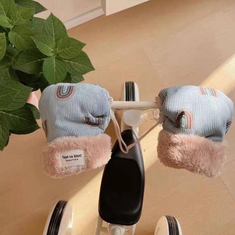 Scooter Handlebar Muffs Comfortable & Versatile Kids Winter Gloves Multi-Purpose Gloves for Kids No More Lost Gloves
