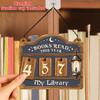 Wooden Material Books Counter Sign Hanging Decor Table Decor Wooden Reading Trackers Books Read Counter For Book Lovers