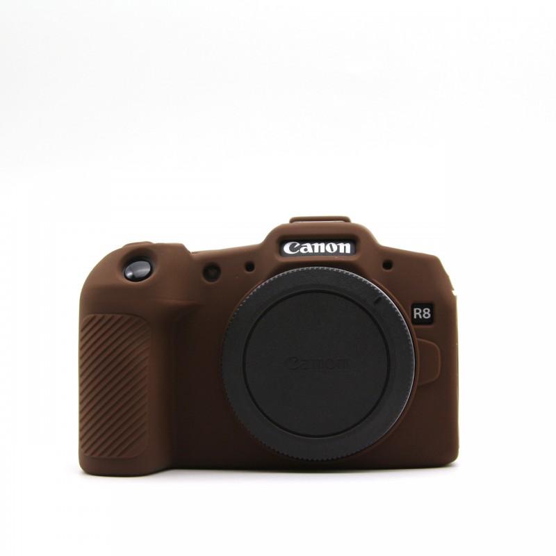 כיסוי סיליקון למצלמה Canon EOS R8 ללא מראה - כיסוי מגן עמיד בפני זעזועים ושריטות, במגוון צבעים