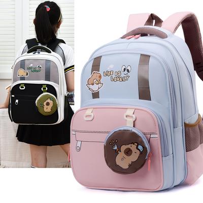 Elementary School Schoolbag New First-grade Load Reduction Capacity Ridge Protection Unisex Children's Backpack
