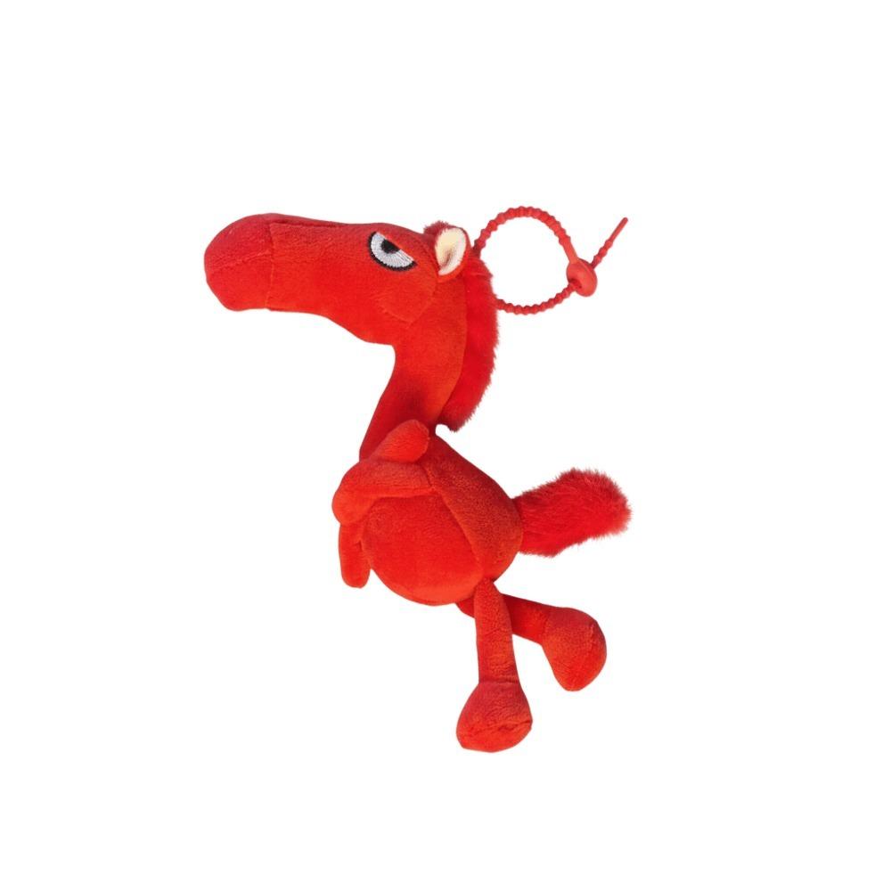 Craftsmanship Horse Keychain Cartoon Pony Plush Doll Exquisite Simulation Horse Toy  Birthday Gift
