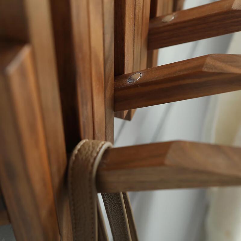 Wooden Piano Key Wall Hook Rack