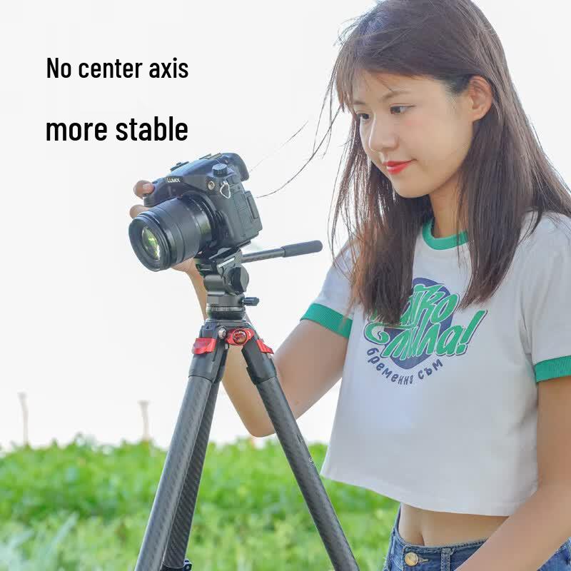 IFOOTAGE TA3B+K3 Aluminum Alloy Tripod & Fluid Head Kit