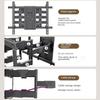 BEISHI TV Bracket  LED LCD TV Screen Wall Mount Bracket Stretch Adjustable Rotating Tilt TV Bracket Load Up To 65kg VESA 600*400