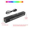 3-9W 12Holes RGBW Meteor Ceiling Car Starry Sky Fiber Optic Light Bluetooth APP RF Control Car Roof Star Shooting Effect Light