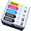 PRINTER Cartridgeify 502XL Ink Compatible with Epson 502 502XL Ink Cartridges Multipack, for Expression Home XP-5100 X1347