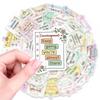 50Pcs/Set Mental Health . Reminder Label Art Series 04 Stickers Waterproof DIY Fashion Doodle Decals Stickers