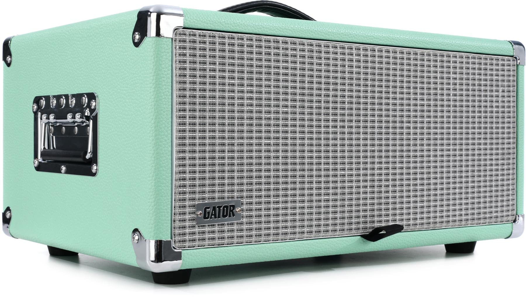 

GATOR Rack Case Vintage Amp Style Retro Rack Series 4U Seafoam Green GR-RETRORACK-4SG (Mounting screwswashers included) []