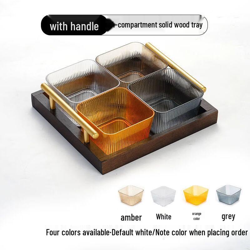 Commercial Acrylic Fruit & Snack Serving Tray