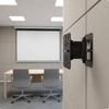 2 Pieces Speaker Wall Mount Bracket Adjustable Angle Swivel Easy To Install for Sound