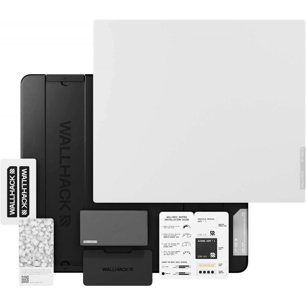 Игровой коврик для мыши Wallhack Контроль скорости Киберспорт Большой размер Sp 005 Белый