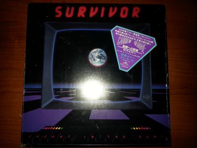 LP Record SURVIVOR  Caught In The Game C25Y0055 SCOTTI BROS 1983 Japan Rock Used