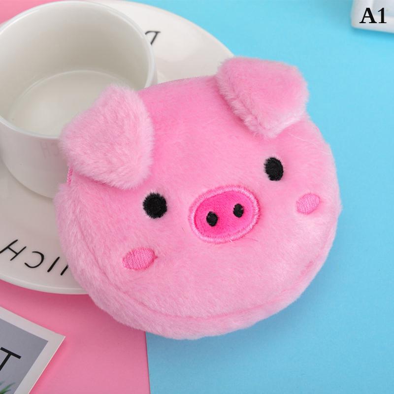 

Милый плюшевый кошелек для монет на молнии, кошелек для монет, сумка для гарнитуры, сумка для ключей, детский подарок as the picture