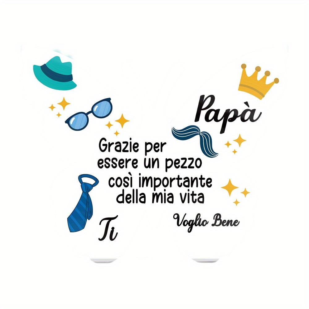 1pc of Italian Butterfly-Shaped Acrylic Table Decoration, Dad Thank You for Being Such an Important Part of My Life. I Love You, Desktop Decor 10*10cm