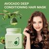 Avocado Hair Mask, 300g Hair Treatment Mask, Avocado Repair Nourishing Care Hair Mask For Dry Damaged Hair, Moisturizing Hair Mask, Prevent Split Ends