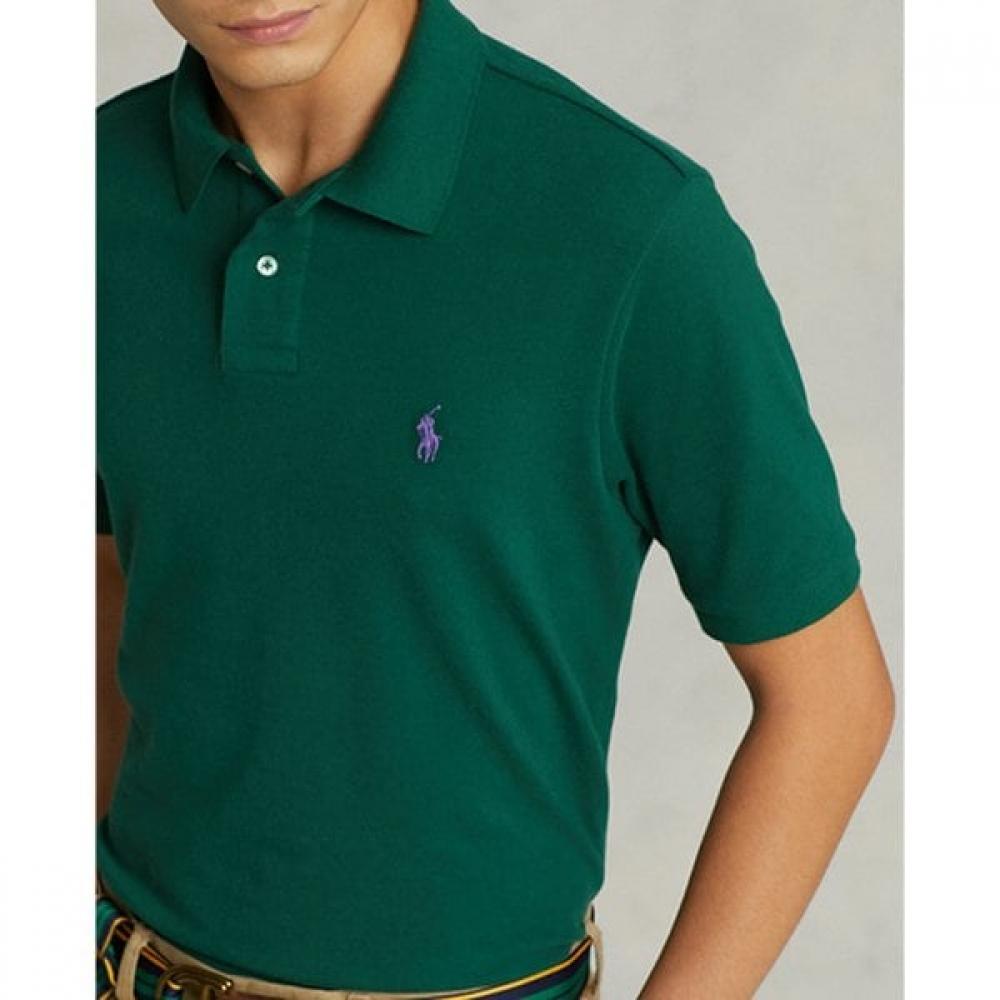 Polo Ralph Lauren Mens Custom Slim Fit Mesh Polo Shirts  Mnpokni1n820334300 