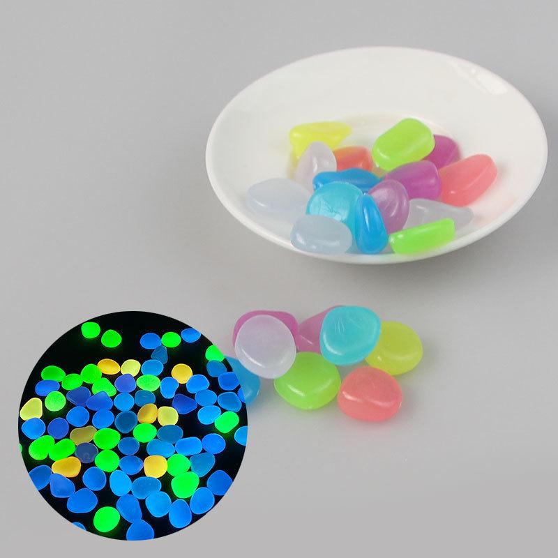 Fluorescent Pebbles for Aquarium & Garden Landscaping