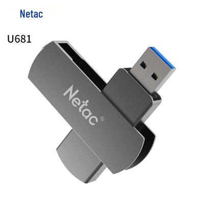 Netac U681 USB 3.0 Swivel Metal Flash Drive