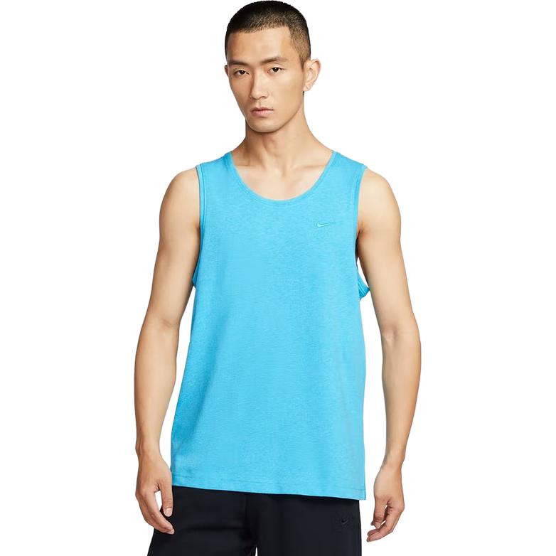 Nike Breathable Quick-Dry Sports Simple Versatile Sleeveless Vest Men Tops Blue DV9834-345