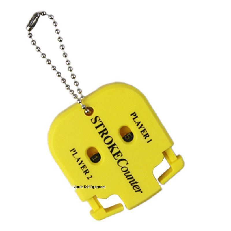 Compact Two-Person Golf Scoreboard - Easy-to-Carry Fan Accessory