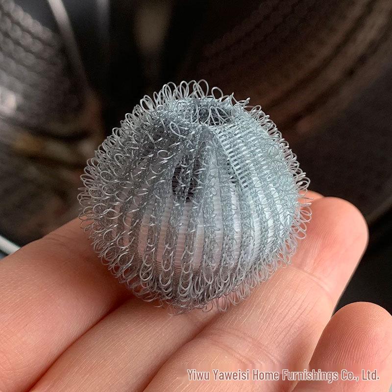 Anti-Tangle Nylon Laundry Balls for De-linting and Hair Removal In Washing Machines
