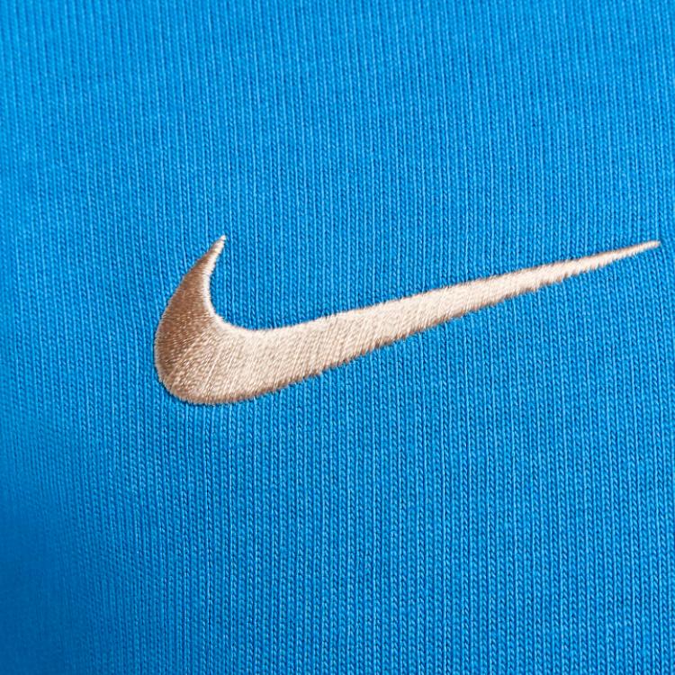 Nike Chelsea FC FW24 Travel Fashion Logo Crew Neck Short Sleeve Football Shirt Men Tops Light-Photo-Blue HQ1556-435