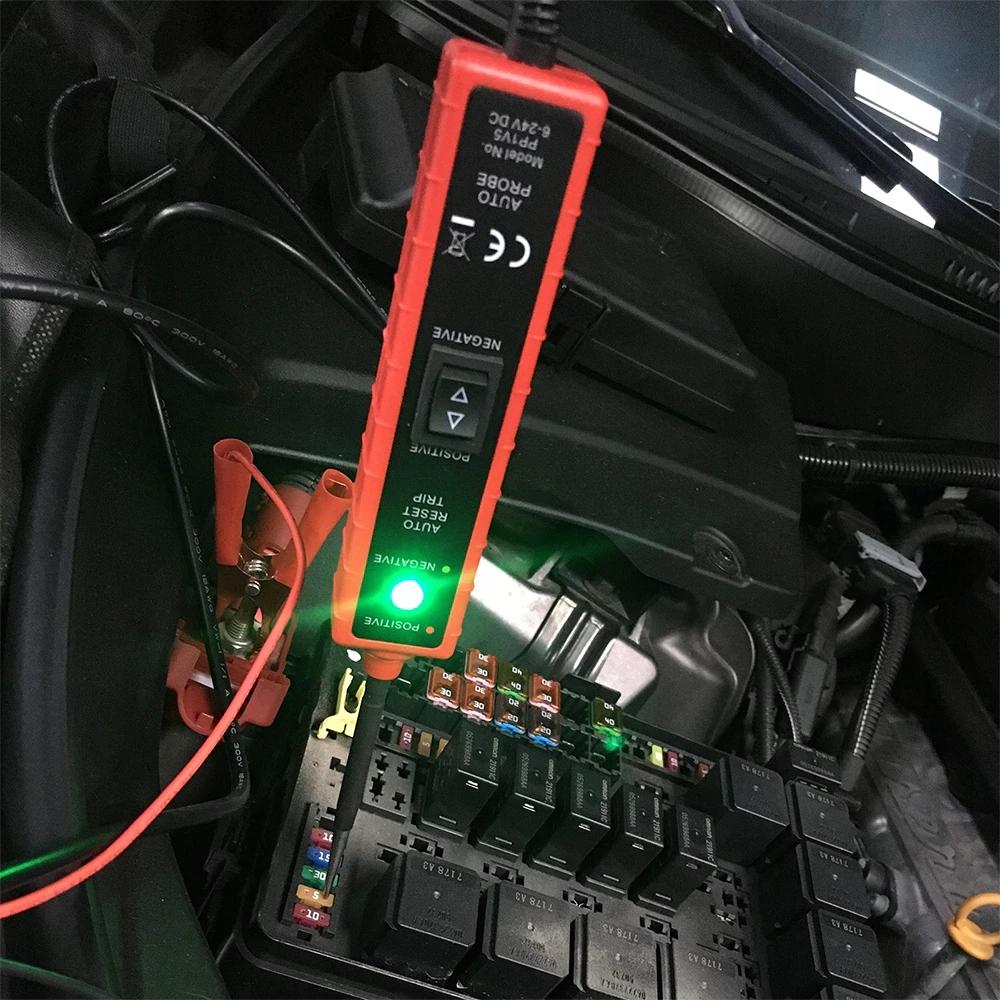 Autokreis-Tester Polarität 12V 24V