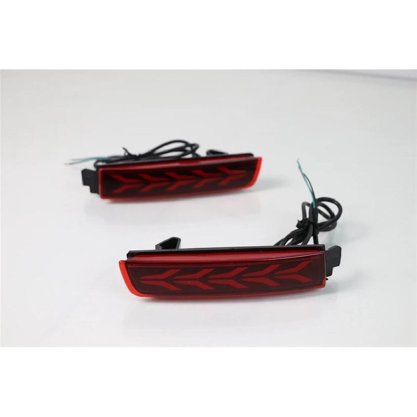 2Pcs Car LED Rear Fog Lamp Brake Light Rear Bumper Lamp For Nissan Sentra Sylphy 2012 2013 2014 2015 2016 2017 2018