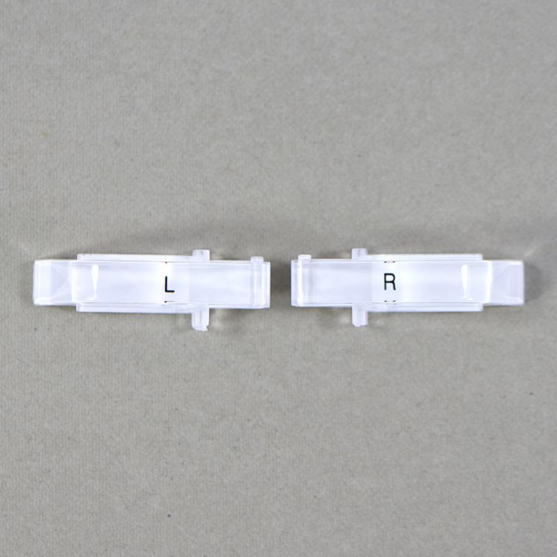 2 Stück DIY-Zubehör Universeller linker rechter L R Trigger-Knopf Ersatz für Psp1000 Psp2000 Psp3000