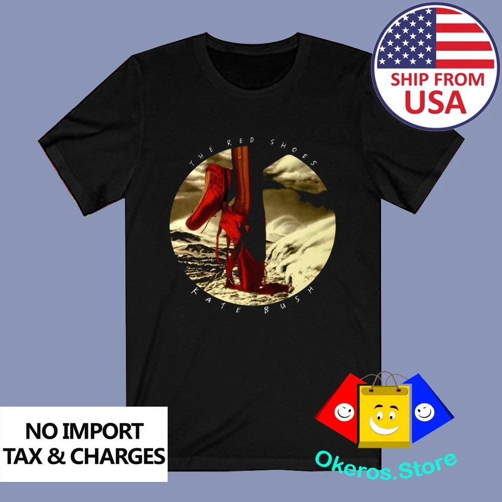 Kate Bush Red Shoes Men s Black Size S to 3XL 3XL