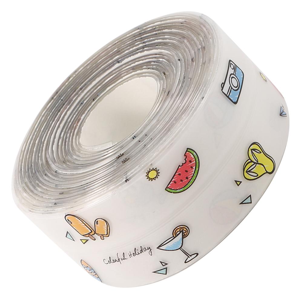 Wodoodporna Taśma Uszczelniająca Przezroczysta PVC Odporna na Pleśń do Użytku w Kuchni, Toalecie, UmywalceTransparentna