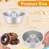 6Pcs Pound Cake Pan Nonstick Tube Cake Pan Stackable Pound Cake Mould Donut Candy Mold Cake Pan Chiffon Cake Baking Mold