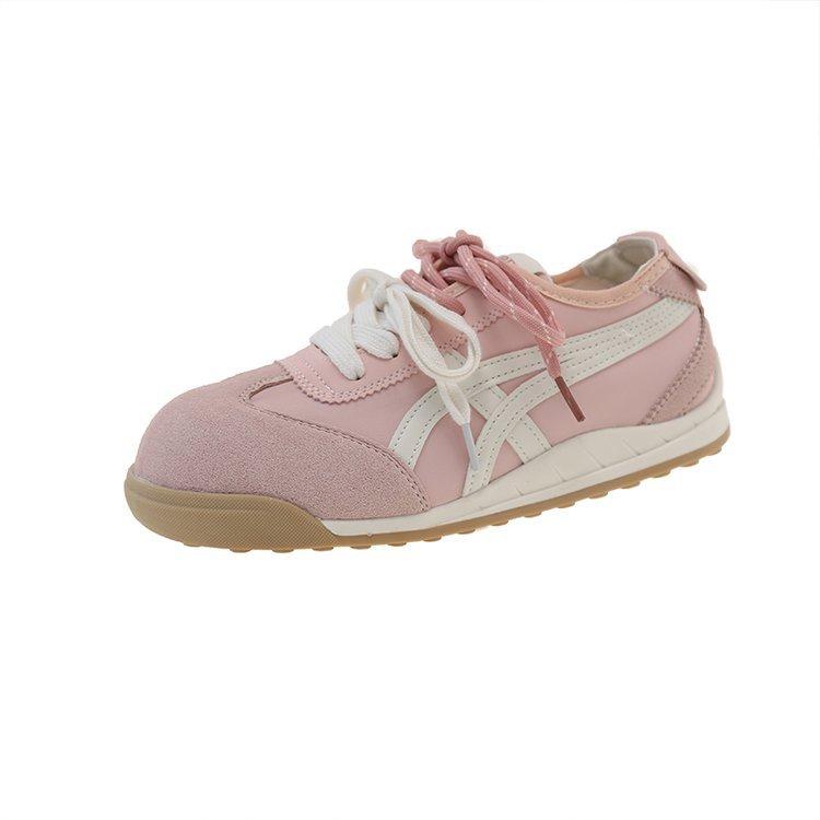 

Оригинальные пикториальные кроссовки дяди Вэня Gris~ на высокой платформе, тренировочные кроссовки Форреста Гампа, женские уродливые милые кроссовки, маленькие белые кроссовки, повседневные кеды 40 розовый