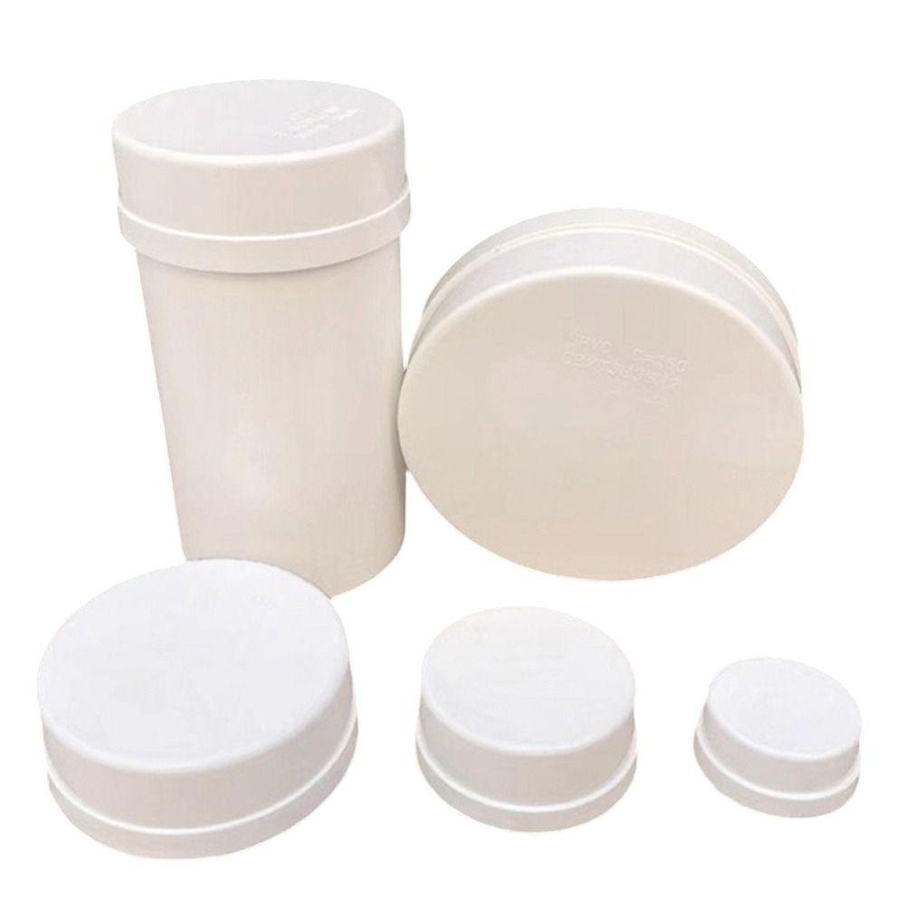 Plastic PVC Pipe Cap Insect Proof Sewer Pipe Cap Portable Tube Protective Cover Garden Irrigation