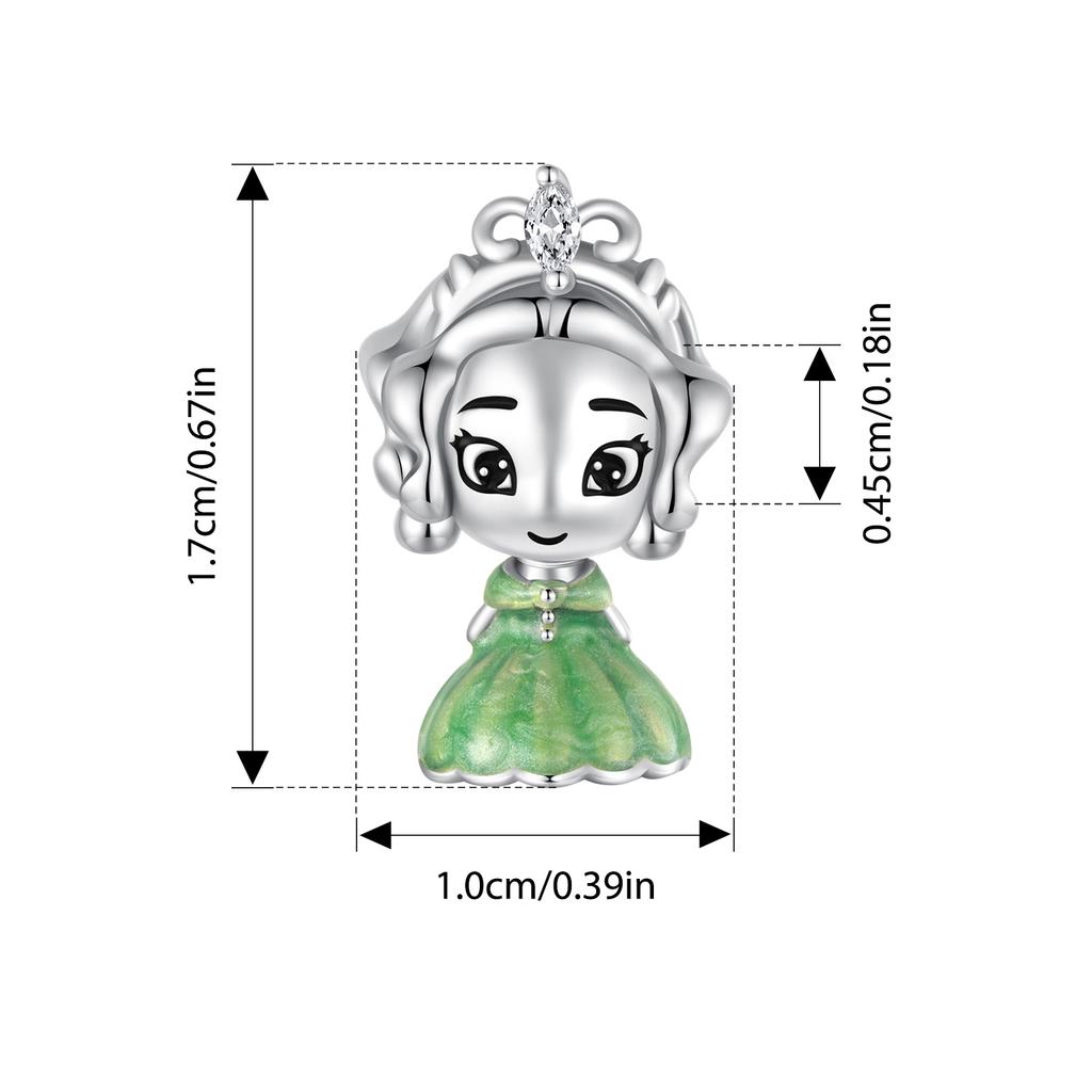 BISAER 925 Silver Dreamlike Fairytale Princess Charm Pumpkin Carriage Bead Fit Women Girl DIY Bracelet Fine Jewelry