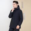 Toluoman Graphene White Goose Down Unisex Winter Jacket