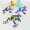 Realistic 3D Frog Toy with Movable Joints - Desktop Ornament and Gift Collection