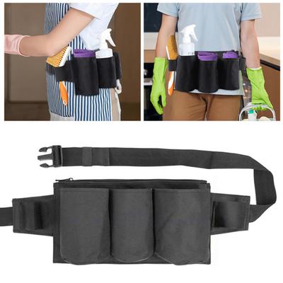 Marsupio multifunzionale con cintura portautensili e scomparti portaoggetti, chiusura con cerniera, design regolabile, marsupio con sgancio rapido