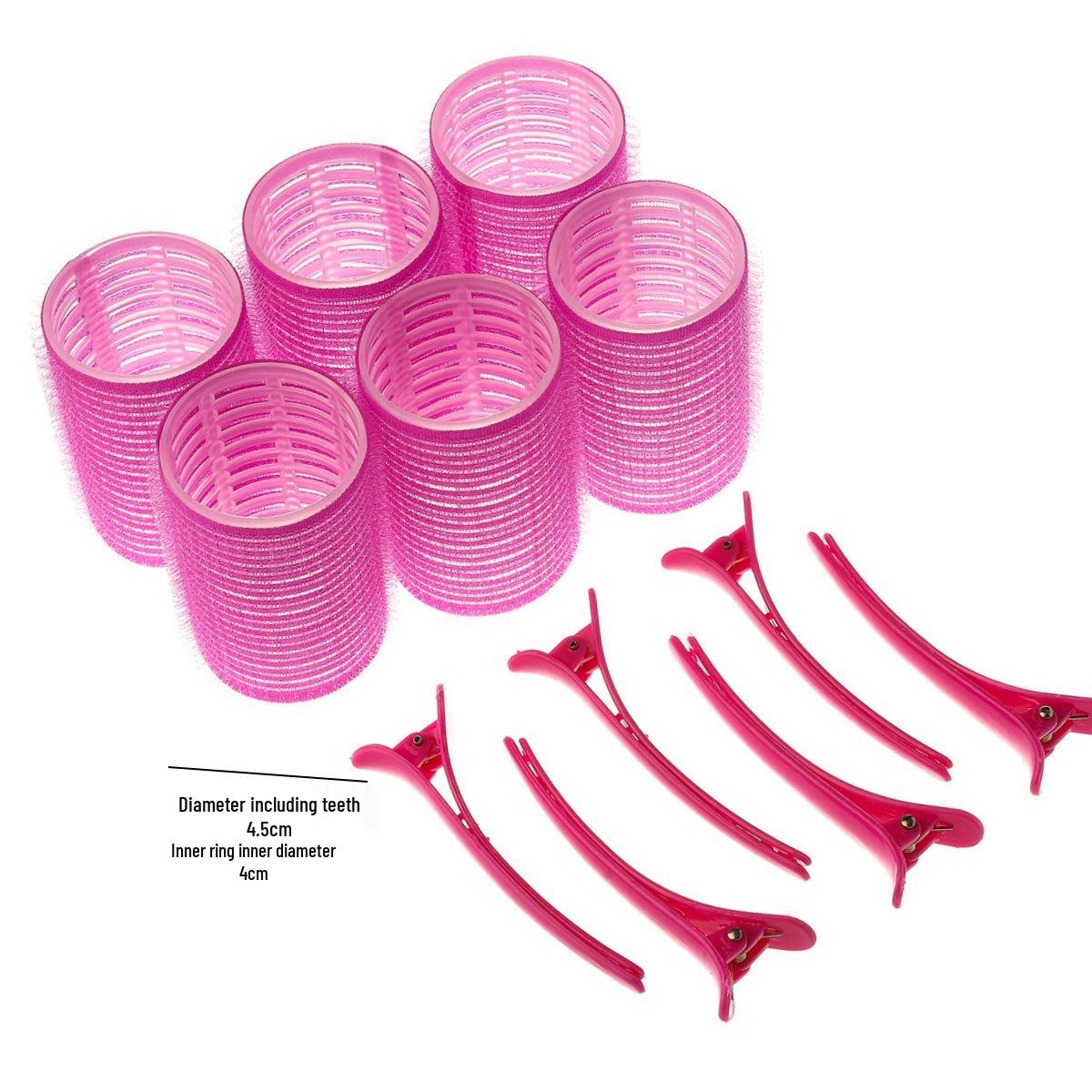 

Трансграничный набор для укладки волос: Волшебная плойка и самоклеящиеся бигуди с зажимами