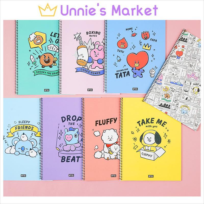 

BT21 Spring Note + Бесплатный подарок