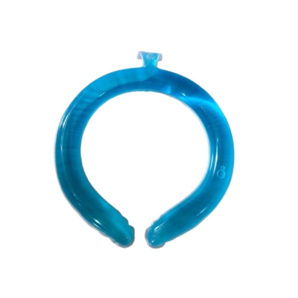 1/2Pcs Cool Tube Neck Cooler Collars Portable Ice Cushion Pillow Neck Cooling Ring  Cycling