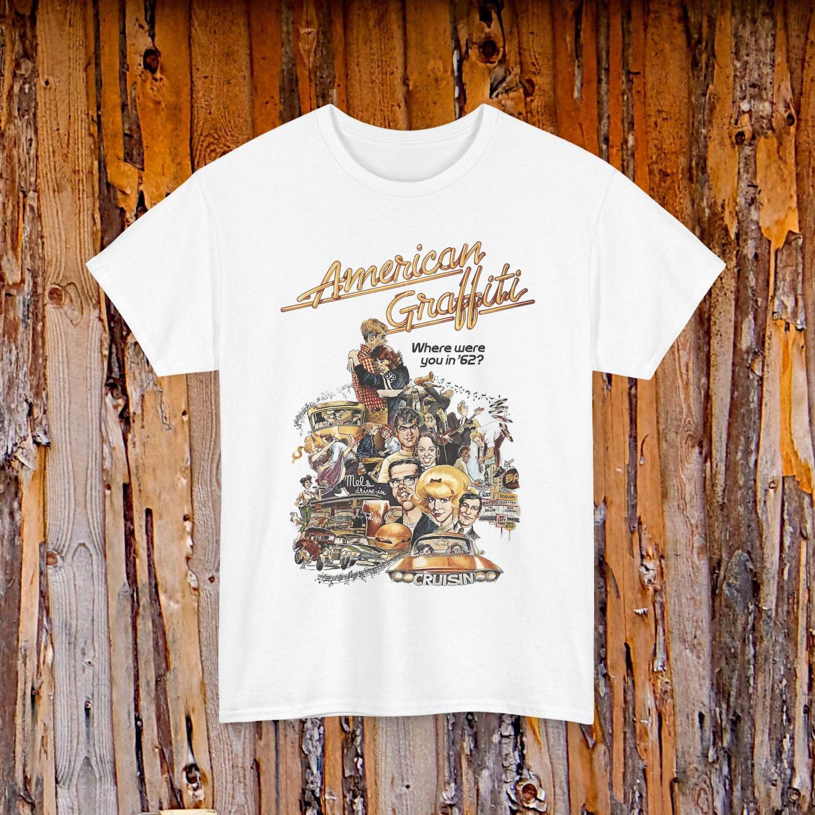 American Graffiti 80s Movie Tee | Movie Inspired Retro Shirt 3XL