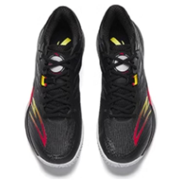 Anta Pantofi de badminton confortabili, la modă, antiderapanți, rezistenți la uzură, cu talpă joasă, pantofi unisex, negru, roșu, galben 412510971-5