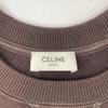 CELINE Cacao Brown 2Y23H670Q.19XD 24AW Triomphe Sweatshirt tops S BrownUsed